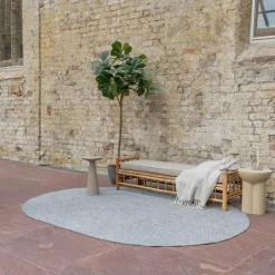 Eva Interior ovaal buitenkleed Dahl Grijs - 230 x 160 cm Sale