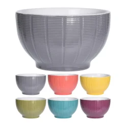 Excellent Houseware kommen/schaaltjes - D14 x H8 cm - paars Online