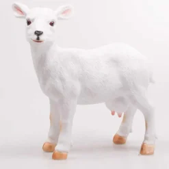 Farmwood Animals Farmwood Geitje tuin beeldje - binnen/buiten - 28 x 10 x 32 cm Outlet