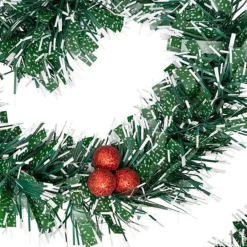 Feeric lights & Christmas Feeric Christmas Dennenslinger - met sneeuw en besjes - 200 cm Outlet