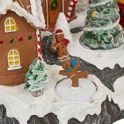 Feeric lights & Christmas Kerstdorp - peperkoek - led - 23 cm Best