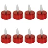 Feeric lights & Christmas Feeric lights and christmas LED theelichtjes - 8x - rood - 5,5 cm Sale