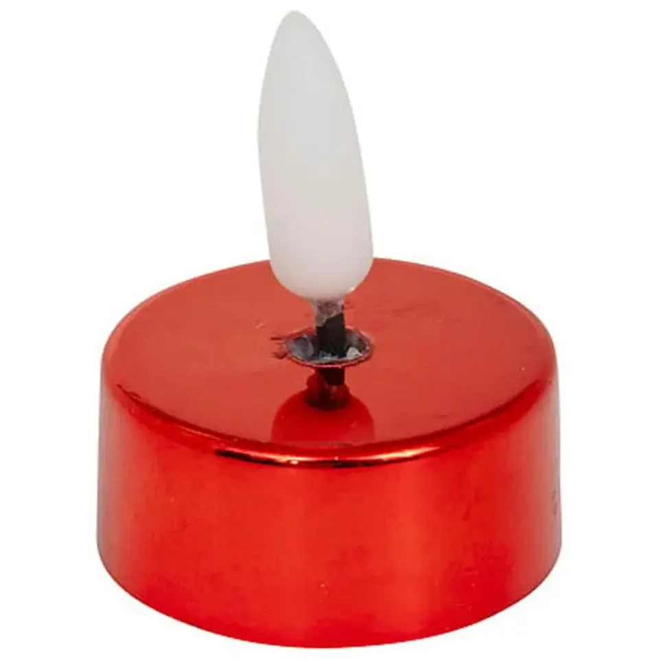 Feeric lights & Christmas Feeric lights and christmas LED theelichtjes - 8x - rood - 5,5 cm Sale