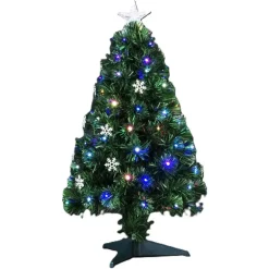 Feeric lights & Christmas Feeric Lights Fiber kerstboom- met licht/piek - 90 cm - 74 leds Sale