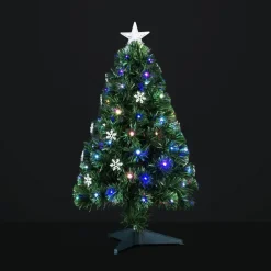 Feeric lights & Christmas Feeric Lights Fiber kerstboom- met licht/piek - 90 cm - 74 leds Sale