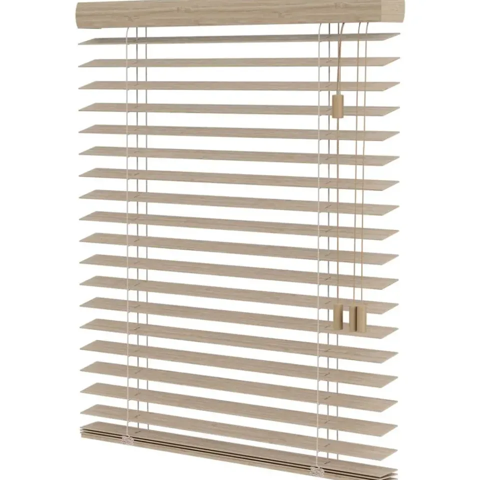 Fenstr bamboe jaloezie Tahiti 65mm - licht eiken (25951) Outlet