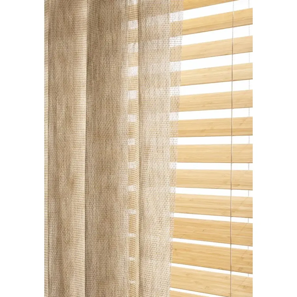 Fenstr bamboe jaloezie Tahiti 65mm - licht eiken (25951) Outlet
