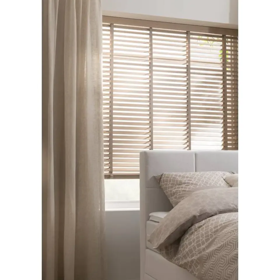 Fenstr bamboe jaloezie Tahiti 65mm - licht eiken (25951) Outlet