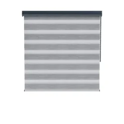 Fenstr duo rolgordijn Marseille lichtdoorlatend - antraciet (20707) Sale