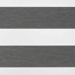 Fenstr Duo rolgordijn Trim lichtdoorlatend - antraciet (20068)