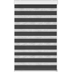 Fenstr duo-rolgordijn antraciet - 140x240 cm New