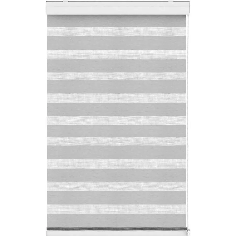 Fenstr duo-rolgordijn lichtgrijs - 140x175 cm Sale