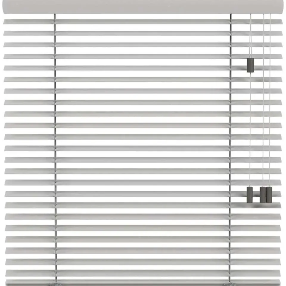 Fenstr houten jaloezie Kopenhagen 50mm - lichtgrijs (20020) Outlet