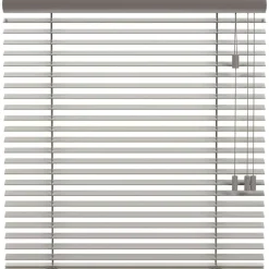 Fenstr houten jaloezie New York 50mm - grijs (20222) Best