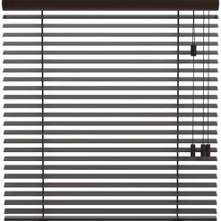 Fenstr houten jaloezie New York 50mm - donkerbruin (30401)