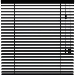 Fenstr houten jaloezie New York 50mm - zwart (15013) Discount