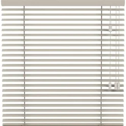 Fenstr houten jaloezie Praag 50mm - linnen (25508) Discount