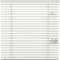 Fenstr houten jaloezie Praag 50mm - off-white (10714)