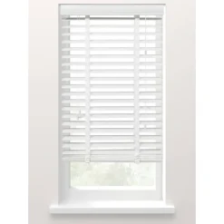 Fenstr jaloezie hout 50 mm wit - 220x180 cm New