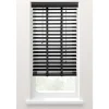 Fenstr jaloezie hout 50 mm zwart - 80x130 cm New