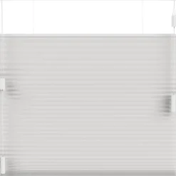 Fenstr plisségordijn Boston dubbel 25mm lichtdoorlatend - off-white (10716)