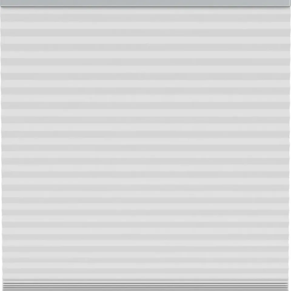 Fenstr plisségordijn Chicago dubbel 45mm lichtdoorlatend - lichtgrijs (20033) Sale