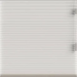 Fenstr plisségordijn Chicago dubbel 25mm lichtdoorlatend - crème (25005) New