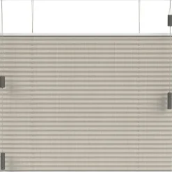 Fenstr plisségordijn Lille enkel 20mm transparant - crème (25004) Clearance