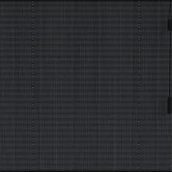 Fenstr plisségordijn Lille enkel 20mm transparant - zwart (15017) Discount