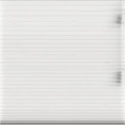 Fenstr plisségordijn Montreal dubbel 25mm lichtdoorlatend - wit (10324) New