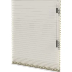 Fenstr plisségordijn Montreal dubbel 25mm verduisterend - ecru (25803) Clearance