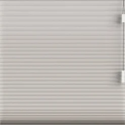 Fenstr plisségordijn Montreal dubbel 25mm lichtdoorlatend - taupe (30019) New