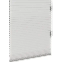 Fenstr plisségordijn Montreal dubbel 25mm verduisterend - wit (10329) Online