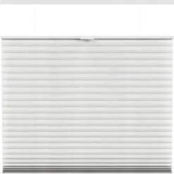 Fenstr plisségordijn Sidney dubbel 45mm transparant - off-white (10718) Clearance