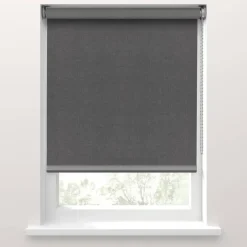 Fenstr rolgordijn Granada verduisterend - ijzergrijs (20052)