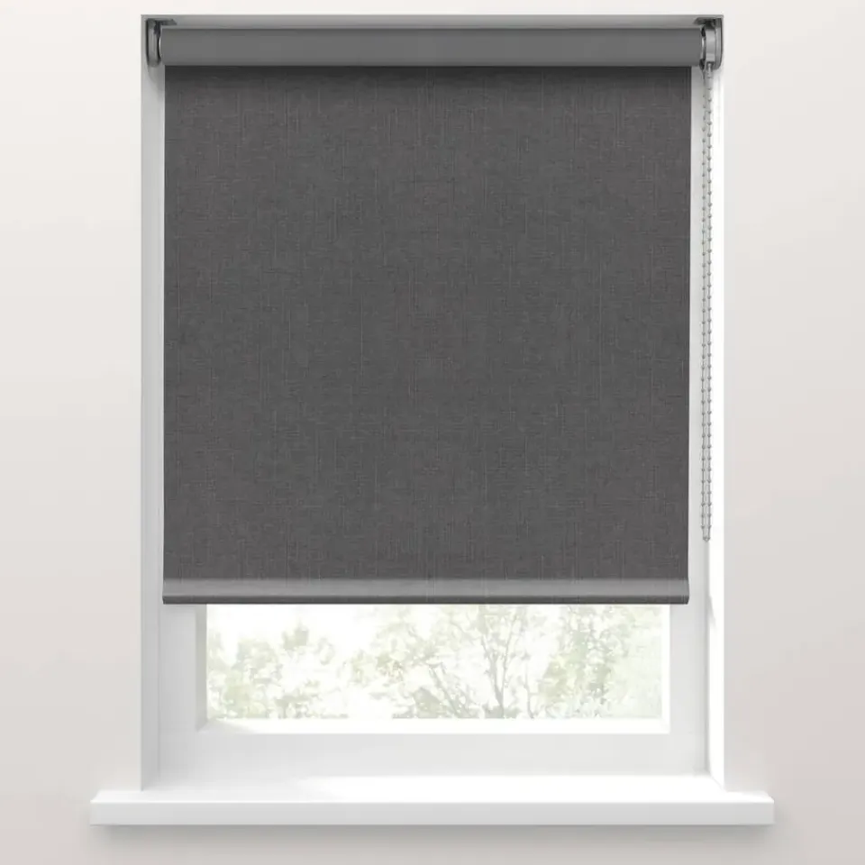 Fenstr rolgordijn Granada verduisterend - ijzergrijs (20052)