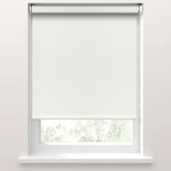 Fenstr rolgordijn Lucca lichtdoorlatend - wit (10025) Clearance