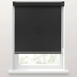 Fenstr rolgordijn Toledo verduisterend - zwart (15058) Online