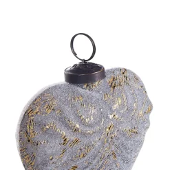 Beliani FERIABLE - Kerstballen set van 4 - Grijs - Glas Discount