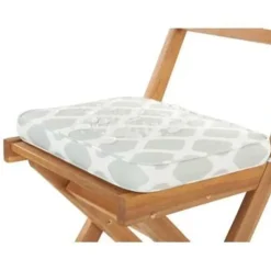 Beliani FIJI - Bistroset voor 2 - Lichte houtkleur /Groen - Acaciahout Best