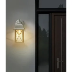 Beliani FINDON - Wandlamp - Wit - Ijzer Clearance