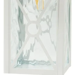 Beliani FINDON - Wandlamp - Wit - Ijzer Clearance