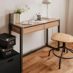 Finori - Wandtafel - Multikleur - Bewerkt hout New