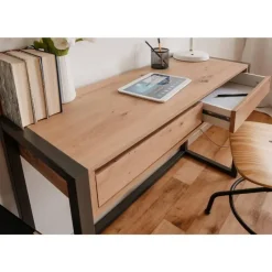 Finori - Wandtafel - Multikleur - Bewerkt hout New