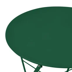 Beliani FIORI - Bistroset voor 2 - Donkergroen - Staal Sale