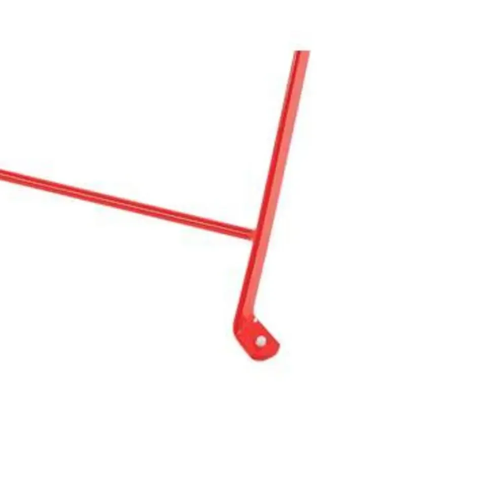 Beliani FIORI - Bistroset voor 2 - Rood - Staal Discount