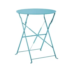 Beliani FIORI - Bistroset voor 2 - Zeeblauw - Staal Sale