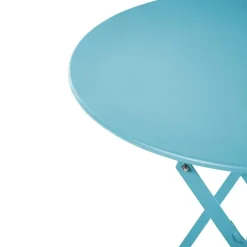 Beliani FIORI - Bistroset voor 2 - Zeeblauw - Staal Sale