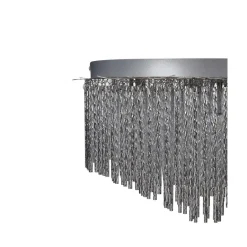 Beliani FIRVIDA - Kroonluchter - Zilver - Metaal Sale