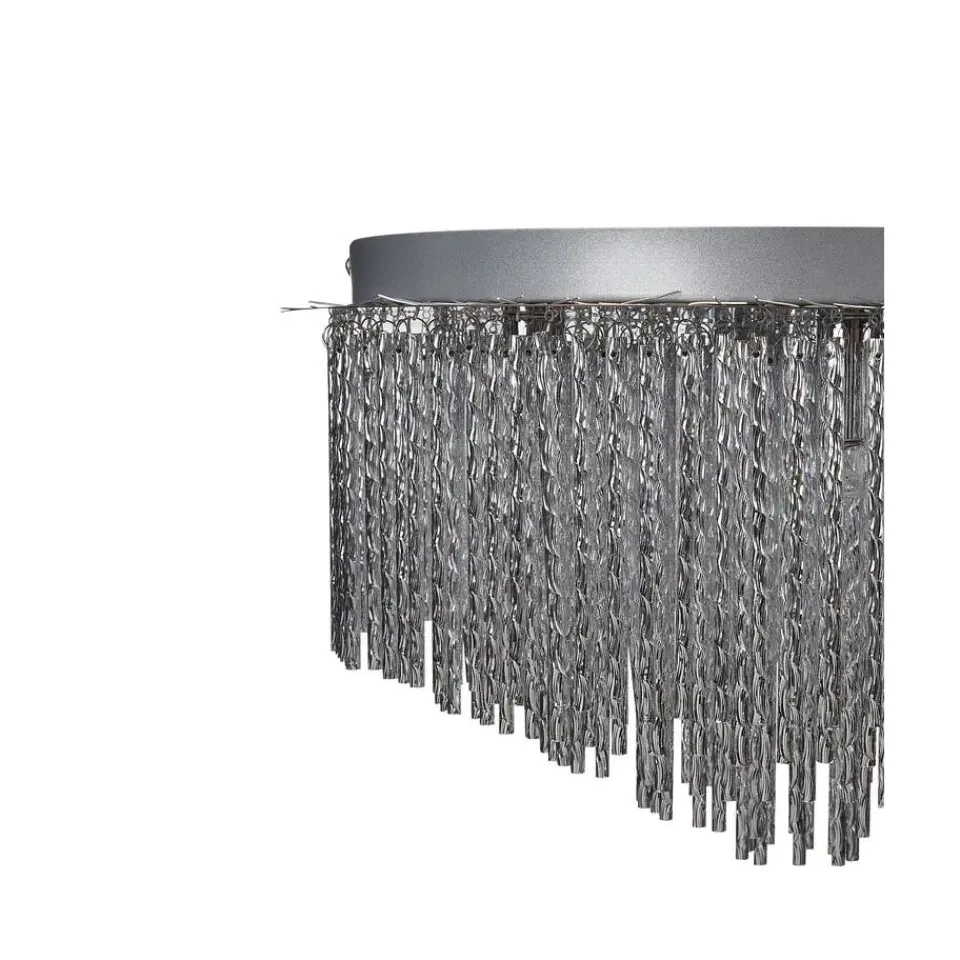 Beliani FIRVIDA - Kroonluchter - Zilver - Metaal Sale